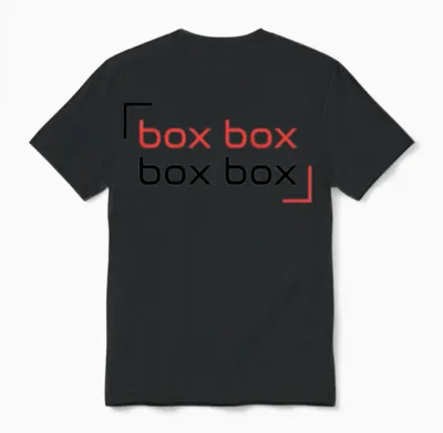 Box Box - F1 Unisex T-Shirt - Black