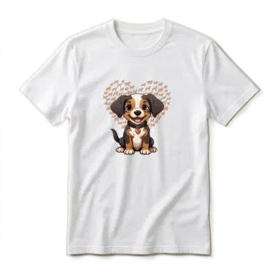 Dog Lover Unisex T-Shirt - White