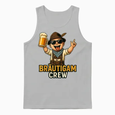 Stag Party Men's T-Shirt for Hen Parties Unisex Tank Top - Ash