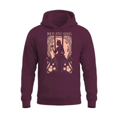 Wicked Glinda Design Bewitching Unisex Hoodie - Maroon