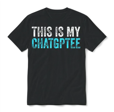 This My Chatgptee Funny Chatgpt Unisex T-Shirt - Black