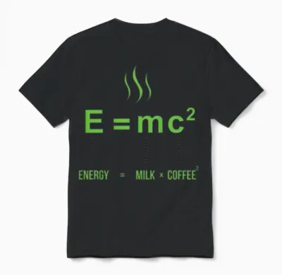 Life Equation Unisex T-Shirt - Black