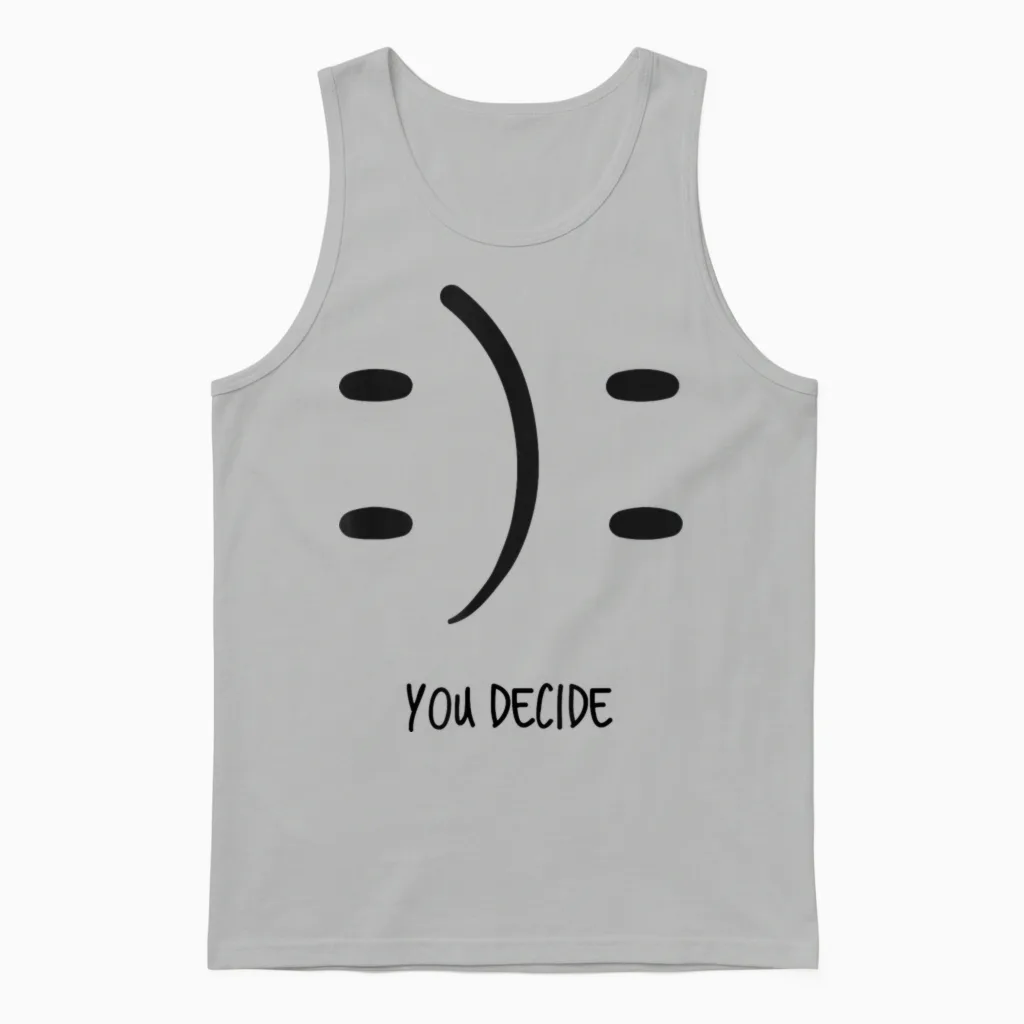 Cool Stuff Teenager Girls Boys Trendy Slogan Funny T-Shirt, Gray Unisex Tank Top in Ash