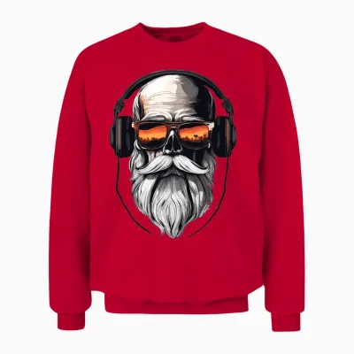 🎧 Music Enthusiasts: Showcase Your Passion Unisex Sweatshirt - Red