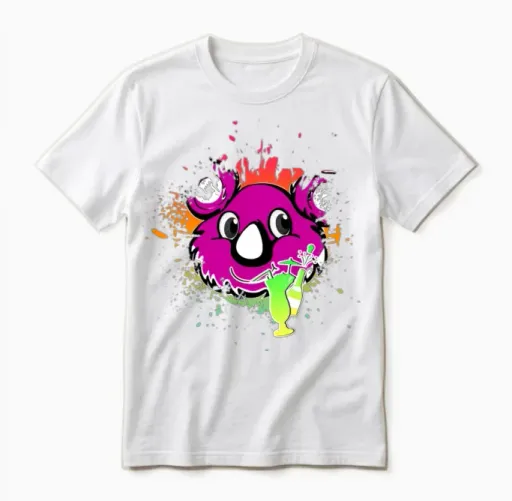 Koala Bear Australia Pina Colada Alcohol Gift Unisex T-Shirt in White