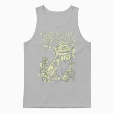 Tank Girl Unisex Tank Top - Ash