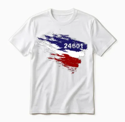 Les Miserables 24601 V3 Unisex T-Shirt - White