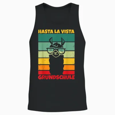Hasta La Vista Grundschule Geschafft 2026 Unisex Tank Top - Black