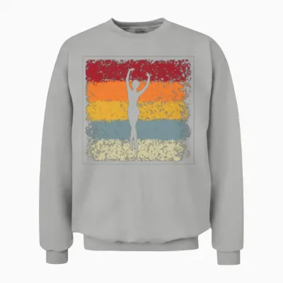 Ballett Retro Unisex Sweatshirt - Ash
