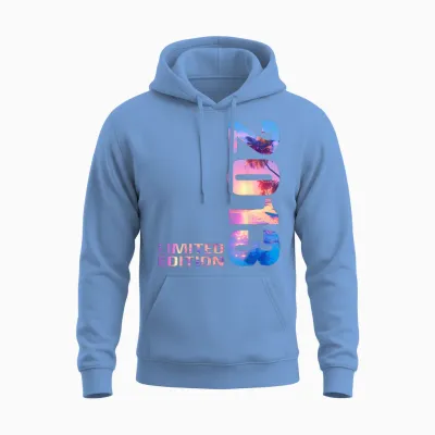 2013 Junge Mädchen 13. Geburtstag Limited Edition 13 Unisex Hoodie - Carolina Blue