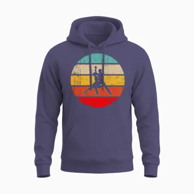 Dance Retro Unisex Hoodie - Heather Sport Dark Navy