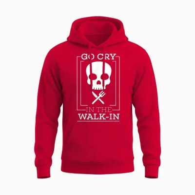 Funny Cook T-Shirt - Line Cook Tee - Chef Gift Unisex Hoodie - Red