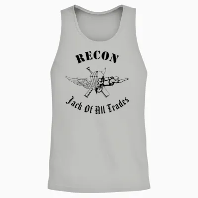 Recon Jack of All Trades Unisex Tank Top - Ash