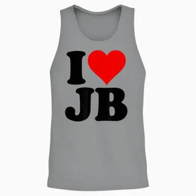 Ich Liebe Herz Jb J B J.b. Unisex Tank Top - Sport Grey