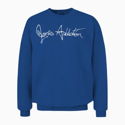 Jane’s Addiction Classic Logo in Greys Unisex Sweatshirt - Royal