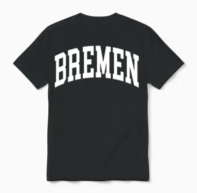Bremen Unisex T-Shirt - Black
