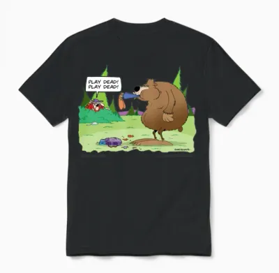 Play Dead! Play Dead! Unisex T-Shirt - Black