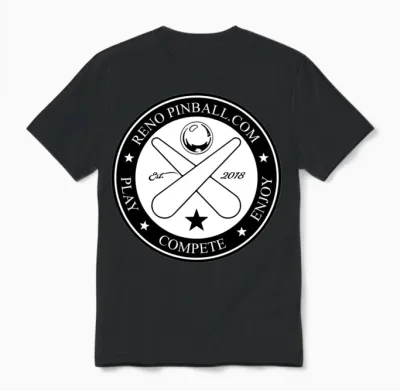 Pinball Is a Sport Unisex T-Shirt - Black