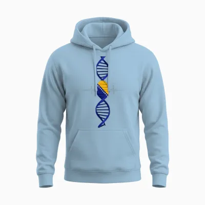 Bosnien Und Herzegowina Wurzeln Bosnien Flagge Unisex Hoodie - Light Blue