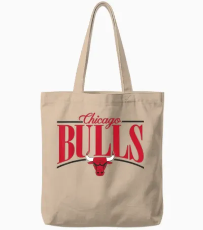 Nba - Logobogen Der Chicago Bulls Tote Bags - Natural