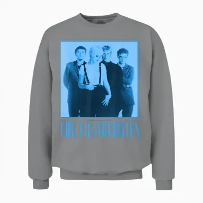 Official Cranberries Nnta Blue-Min Rock Alternative Band Unisex Sweatshirt - Sport Grey