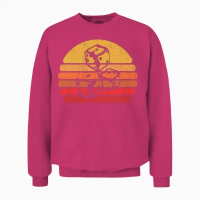 Retro Vintage Board Games Unisex Sweatshirt - Heliconia