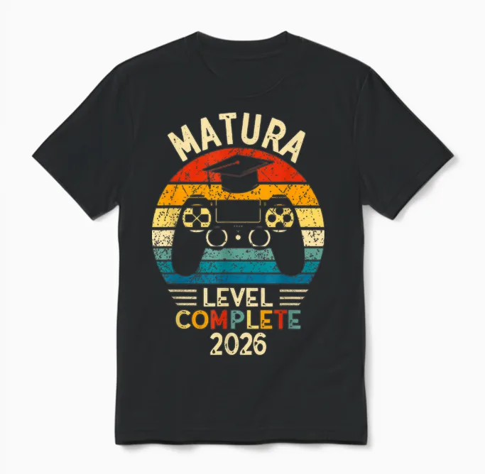 Matura Level Complete 2026 Unisex T-Shirt in Black