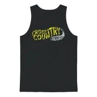 Xc Cross Country Running Farm & Unisex Tank Top - Black – 1