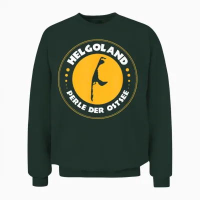 Lustiges Motiv Helgoland/sylt Perle Der Ostsee Unisex Sweatshirt - Forest