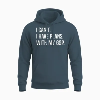 Funny German Shorthair Pointer Funny Gsp Saying Unisex Hoodie - Dark Heather