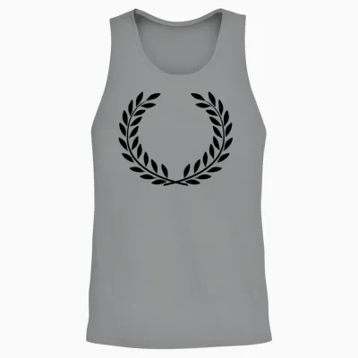 Laurel Wreath Unisex Tank Top - Sport Grey