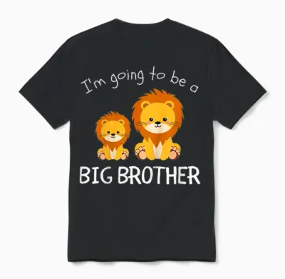 Kids Big Brother 2025 Promoted to Big Brother 2025 T-Shirt, Black Unisex T-Shirt - Black