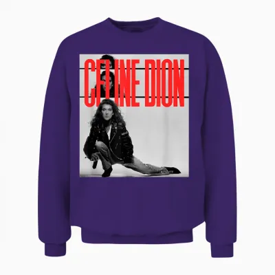 Photo Officielle Du Film Celine Dion Unisex Sweatshirt - Purple