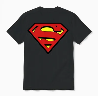 Superman S-Shield Unisex T-Shirt - Black