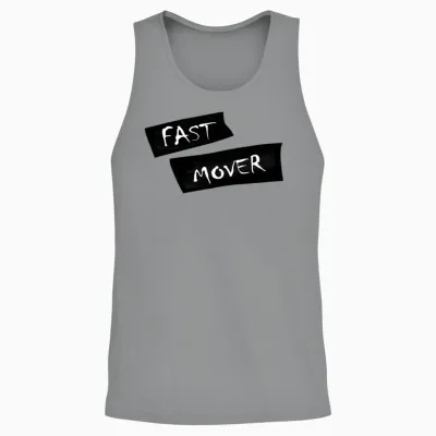 Fast Mover Unisex Tank Top - Sport Grey