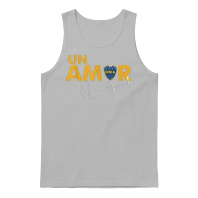 Club Atletico Boca Juniors El Mejor Papa Unisex Tank Top - Ash