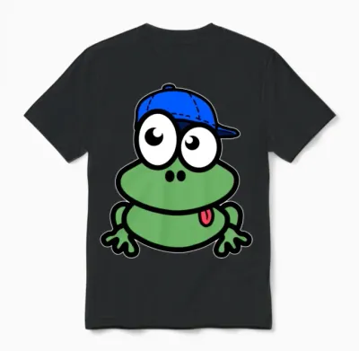 Animal Funny Unisex T-Shirt - Black