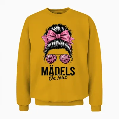 Girls on Tour Girls' Excursion Holiday Mallorca Unisex Sweatshirt - Gold