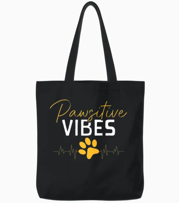 Dog Lover Owner Dog Lover Lovers Gift Tote Bags in Black