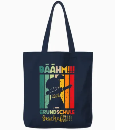 Grundschule Absolvent Abgänger Grundschule Abschluss 2026 Tote Bags - Navy