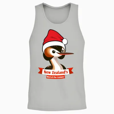 Funny Puteketeke New Zealand's Bird of the Century Unisex Tank Top - Ash