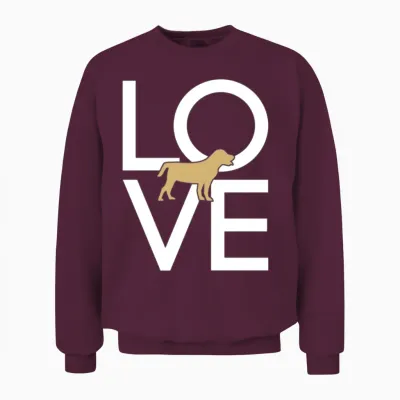 Dog Unisex Sweatshirt - Maroon