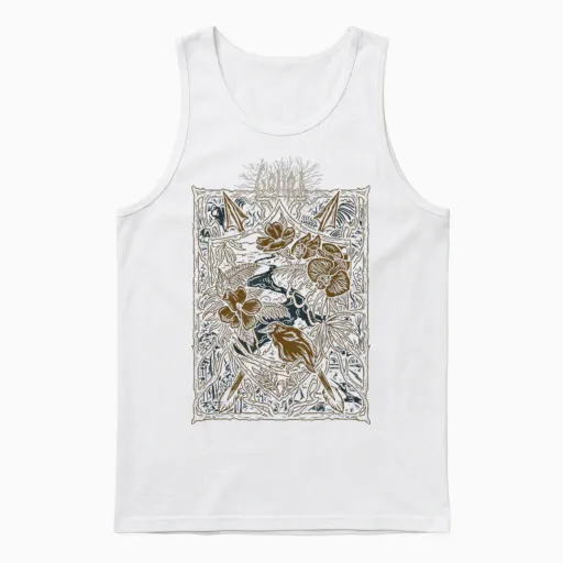 Gojira Arrows Unisex Tank Top in White