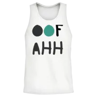 Funny Goofy Ahh Unisex Tank Top - White – 2