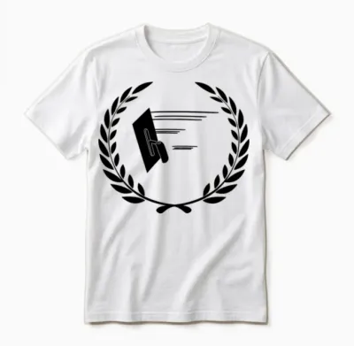 Laurel Wreath Plastering Unisex T-Shirt - White