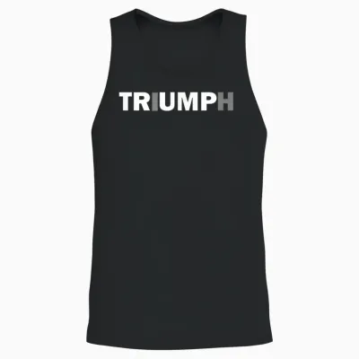 Trump Triumph T-Shirt Patriotisches Unisex Tank Top - Black