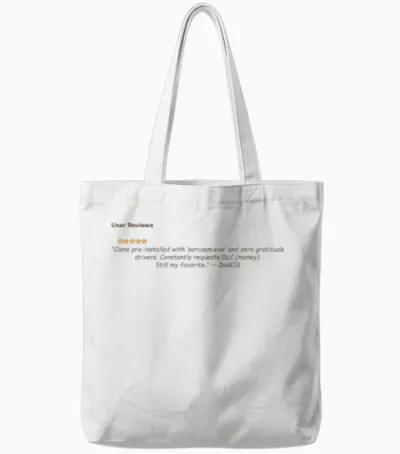 Hilarious Teen Software Manual Tote Bags - White