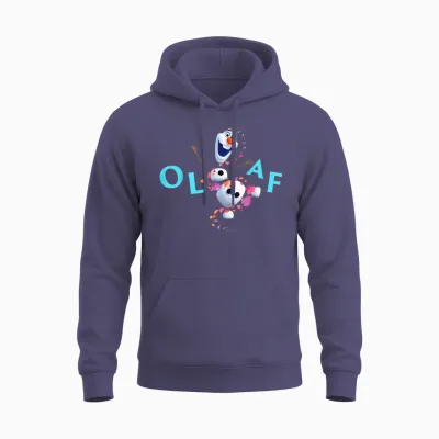 Disney Frozen 2 Olaf Loves Fall Unisex Hoodie - Heather Sport Dark Navy