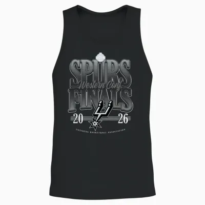 Nba 2026 Western Conference Finals Spurs Next Level Unisex Tank Top - Black