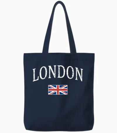 London Daughter Tote Bags - Navy